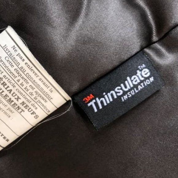 Long insulated Leather Jacket - Picture 3 of 4